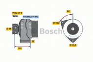 Генератор BOSCH 0 123 510 049