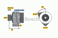 Генератор BOSCH 0 123 510 068