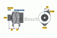 Генератор BOSCH 0 124 415 011