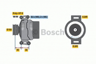 Генератор BOSCH 0 986 043 660