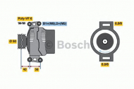 Генератор BOSCH 0 986 043 900
