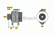 Генератор BOSCH 0 986 080 650