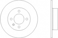Тормозной диск HELLA PAGID 8DD 355 100-111