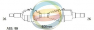 Вал ODM-MULTIPARTS 18-051041