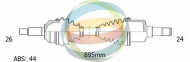 Вал ODM-MULTIPARTS 18-052161
