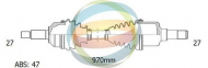 Вал ODM-MULTIPARTS 18-082621