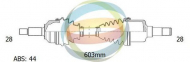 Вал ODM-MULTIPARTS 18-051032