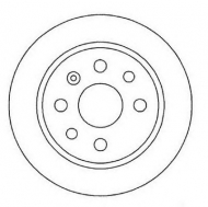 Тормозной диск BENDIX 561961B