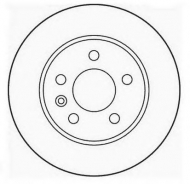 Тормозной диск BENDIX 562054B