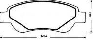 Комплект тормозных колодок BENDIX 573135B