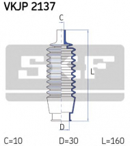Комплект пыльника SKF VKJP 2137