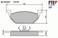 Комплект тормозных колодок FTE BL1614A1
