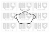 Комплект тормозных колодок QUINTON HAZELL BP901