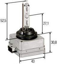 Лампа накаливания HELLA 8GS 009 028-021