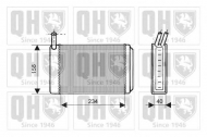 Теплообменник QUINTON HAZELL QHR2073