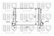 Теплообменник QUINTON HAZELL QIC107