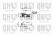 Газовая пружина QUINTON HAZELL QTS128089