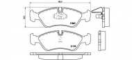 Комплект тормозных колодок BREMBO P 59 017