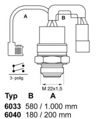 Переключатель WAHLER 6040.88