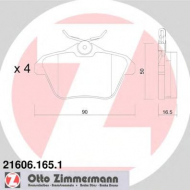 Комплект тормозных колодок ZIMMERMANN 21606.165.1