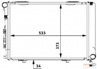 Теплообменник HELLA 8MK 376 710-651