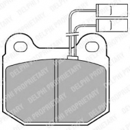 Комплект тормозных колодок DELPHI LP485