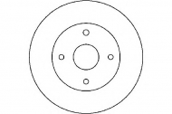 Тормозной диск HELLA 8DD 355 111-331