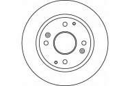Тормозной диск HELLA 8DD 355 112-011