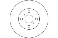 Тормозной диск HELLA 8DD 355 113-581