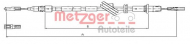 Трос METZGER 10.9444