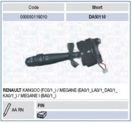 Переключатель MAGNETI MARELLI 000050118010