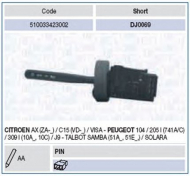 Переключатель MAGNETI MARELLI 510033423002