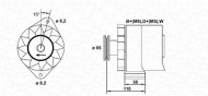 Генератор MAGNETI MARELLI 943356257010
