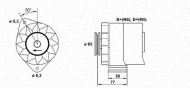 Генератор MAGNETI MARELLI 943356728010