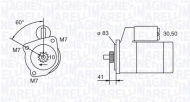 Стартер MAGNETI MARELLI 063111033010