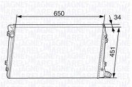 Теплообменник MAGNETI MARELLI 350213143700