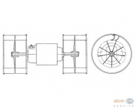 вентилятор BEHR HELLA SERVICE 8EW 009 160-571