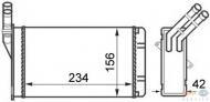 Теплообменник BEHR HELLA SERVICE 8FH 351 024-301