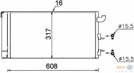 Конденсатор BEHR HELLA SERVICE 8FC 351 318-721