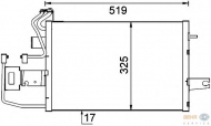 Конденсатор BEHR HELLA SERVICE 8FC 351 319-171