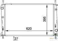 Теплообменник BEHR HELLA SERVICE 8MK 376 720-311