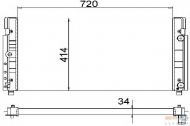 Теплообменник BEHR HELLA SERVICE 8MK 376 773-771