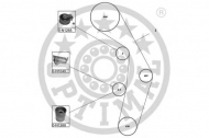 Ременный комплект OPTIMAL SK-1378