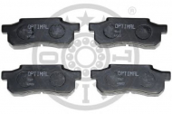 Комплект тормозных колодок OPTIMAL 9567