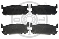 Комплект тормозных колодок OPTIMAL 12489