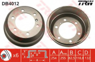 Тормозный барабан TRW DB4012