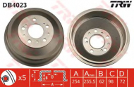 Тормозный барабан TRW DB4023