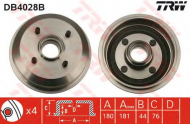 Тормозный барабан TRW DB4028B