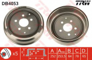Тормозный барабан TRW DB4053