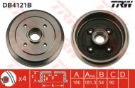 Тормозный барабан TRW DB4121B